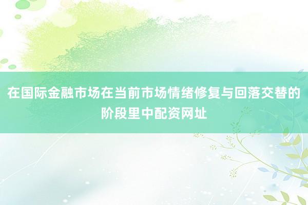 在国际金融市场在当前市场情绪修复与回落交替的阶段里中配资网址