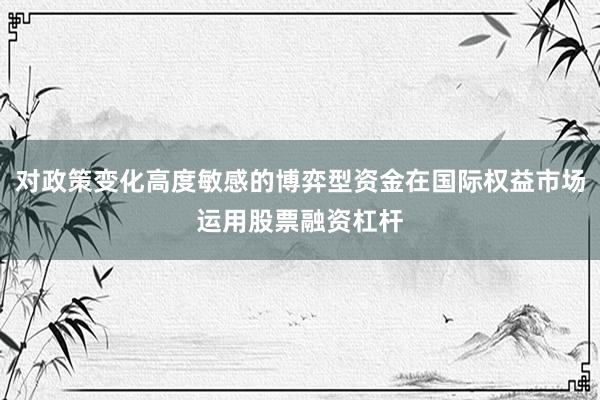 对政策变化高度敏感的博弈型资金在国际权益市场运用股票融资杠杆