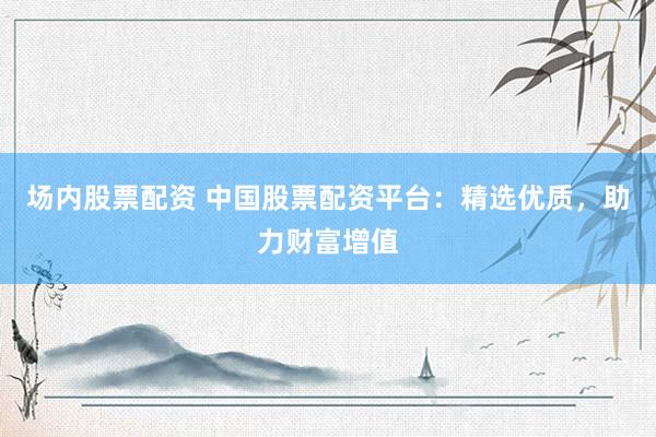 场内股票配资 中国股票配资平台：精选优质，助力财富增值